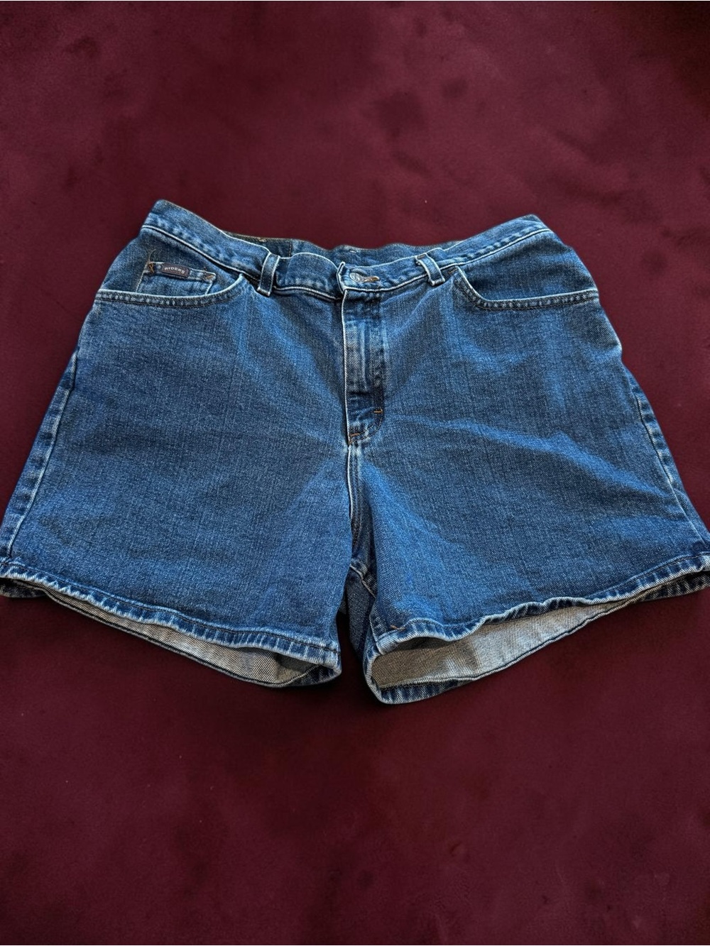Riders by Lee Denim Mom Shorts Sz 18 High Rise Cuffed Vintage Y2K